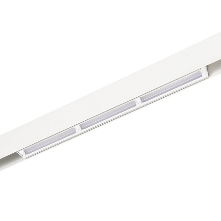 Магнитный трековый светильник Белый LED 1*18W 4000K 1 400Lm Ra>90 120° IP20 L330xW22xH4 ST804.546.18 - фото