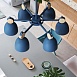 Потолочная Люстр На Штанге Rolla 8 Blueice Imperiumloft 178076-26 - фото
