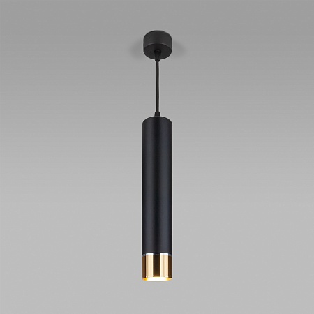 Подвесной светильник DLN107 GU10 черный/золото - фото