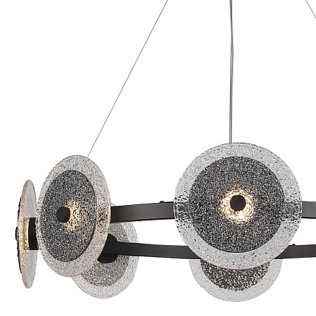 Светильник подвесной ST-Luce черный/дымчатый LED 1*44W 4000K SL6142.443.01 - фото