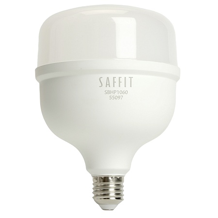 Лампа светодиодная SAFFIT SBHP1060 E27-E40 60W 230V 6400K - фото