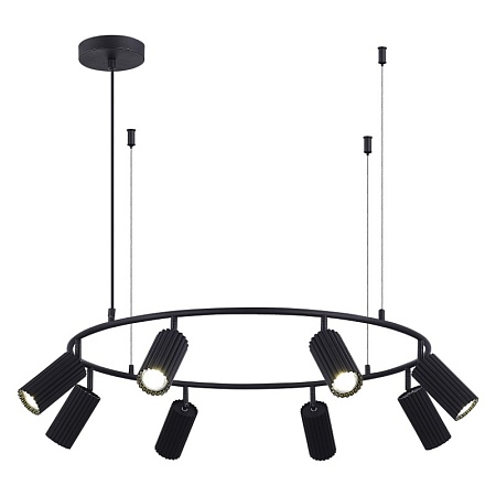 Светильник подвесной ST-Luce Черный/Черный GU10 8*5W 4000K SL1213.403.08 - фото