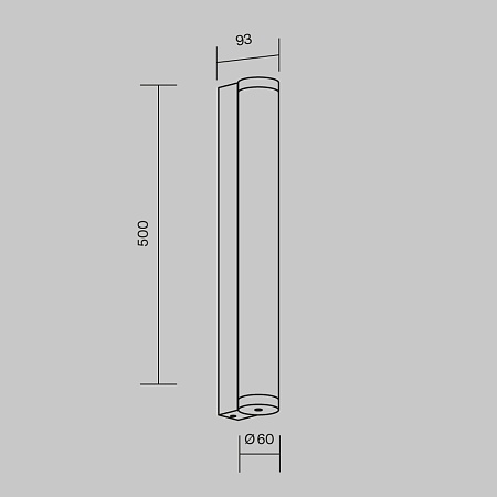 Настенный светильник (бра) Outdoor O482WL-L16B3K - фото