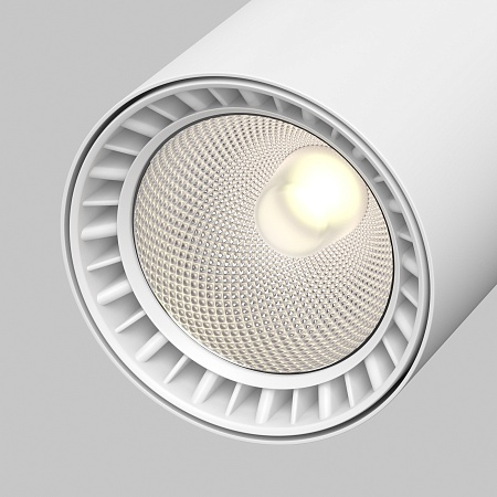 Трековая система Technical накладная трехфазная белая 150x150 TS-S-150-TR029-3-20W3K-M-W