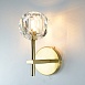 Бра Boule De Cristal Single Sconce Brass Imperiumloft 73511-22 - фото