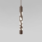 Подвесной светодиодный светильник DLR037 12W 4200K кофейный Elektrostandard