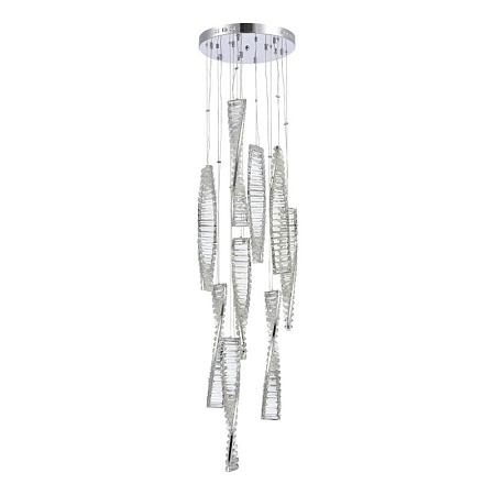 Светильник подвесной ST-Luce Хром/Прозрачный LED 1*99W 4000K SL6205.103.09 - фото