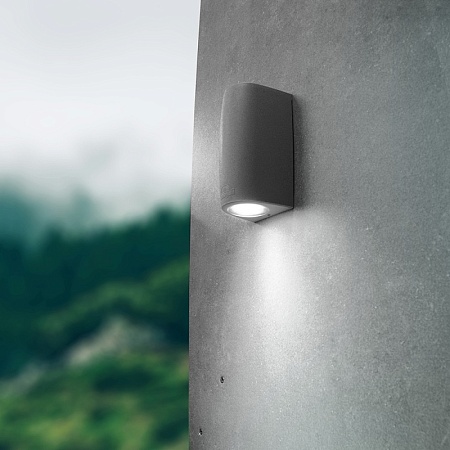 Светильник архитектурный, Fumagalli 1A4.000.000.LXU1K, 3,5W 230V GU10 серый - фото