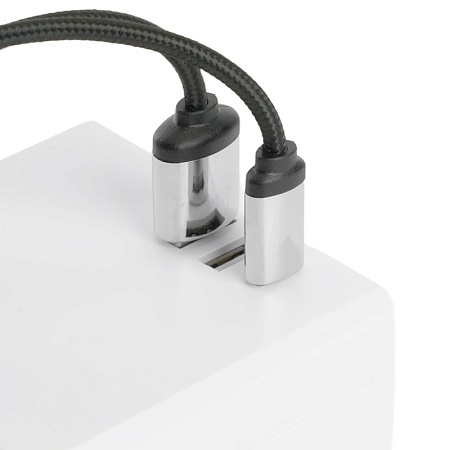 Разветвитель сетевой 3-местный с/з STEKKER ADP16-33-21, 250V, 16A, ABS пластик, белый - фото