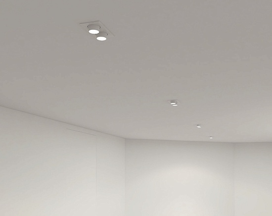 DK3122-WH Встраиваемый светильник, IP20, до 15 Вт, LED, GU5,3, белый, пластик - фото