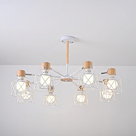 Потолочная Люстра Corf B3 White 8 Lamps Imperiumloft 189481-26 - фото