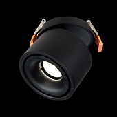 Св-к встр. Черный LED 1*12W 3000K 1 000Lm Ra&gt;90 36° IP20 D100xH105 170-240VV ST652.438.12