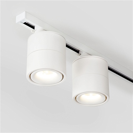 Трековый светодиодный светильник для однофазного шинопровода Klips белый 15W 4200K (1 шт.) LTB21 Elektrostandard - фото