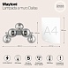 Настенный светильник (бра) Maytoni Dallas MOD547WL-05CH - фото