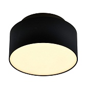 Светильник потолочный Черный LED 1*12+5W 3000K 1 190Lm Ra&gt;90 120 ° IP20 D115xH62 85-265 ST166.432.17