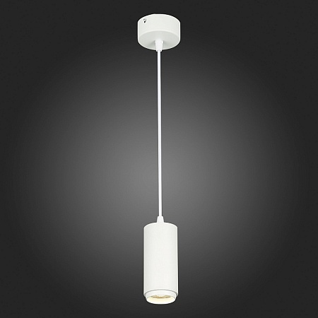 Светильник подвесной Zoom Белый LED 1*10W 4000K 1 000Lm Ra>80 15-60° IP20 D59xH130 170- ST600.543.10 - фото