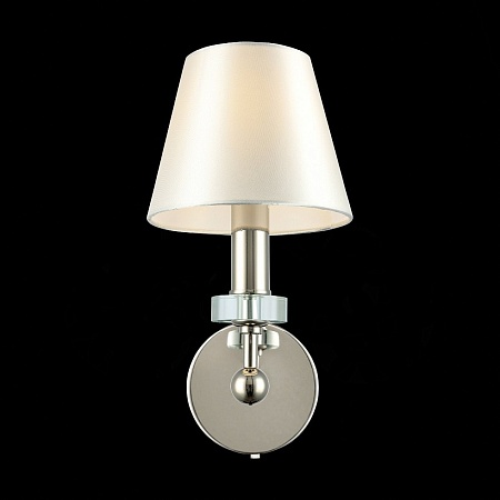 Светильник настенный ST-Luce Никель/Белый E14 1*40W SL1755.151.01 - фото