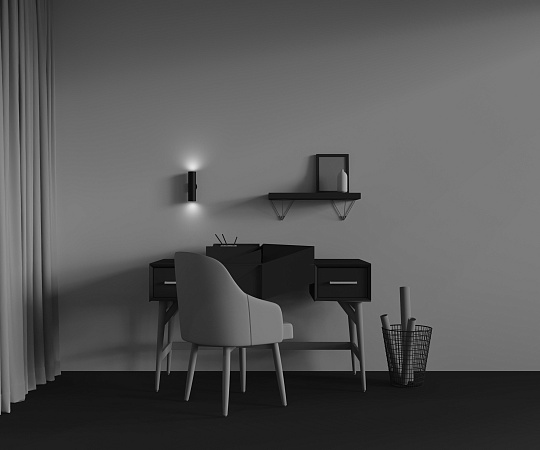 Настенный светильник (бра) Technical Artisan C080WL-02-GU10-B - фото