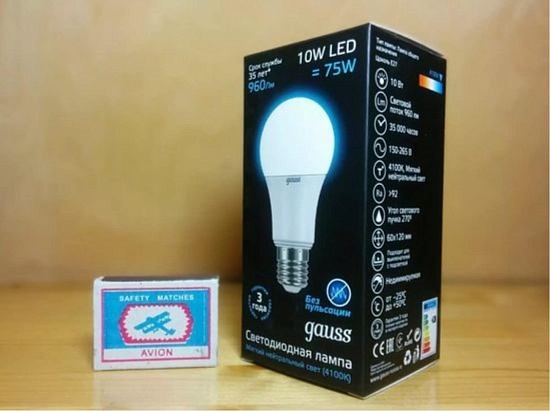 Светодиодная лампа GAUSS LD102502210_GAUSS - фото