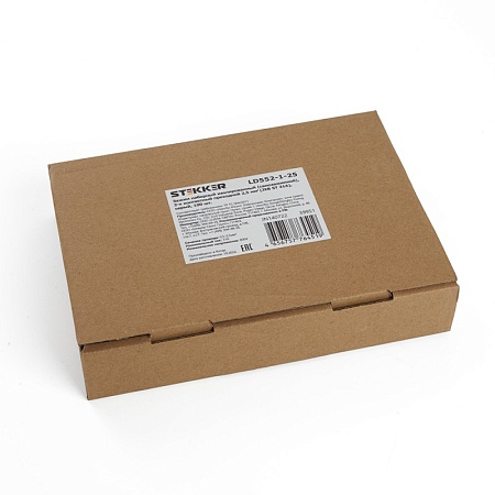 Зажим пружинный, 2-проводной проходной ЗНИ - 2,5 (JXB ST 2,5), серый STEKKER - фото