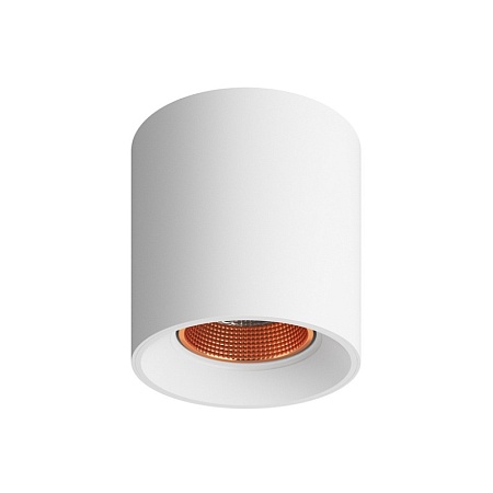 DK3090-WBR Светильник накладной, IP 20, 10 Вт, GU5.3, LED, белый/бронзовый, пластик - фото