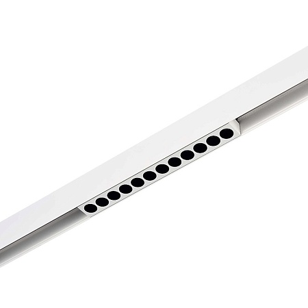 Магнитный трековый светильник Белый LED 1*12W 3000K 450Lm Ra>90 36° IP20 L220xW22xH44 4 ST806.536.12 - фото
