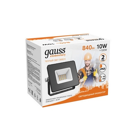 Прожектор GAUSS 613527110_GAUSS - фото