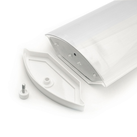 Светильник для светодиодной лампы типа Т8, цоколь 2*G13,  ДПО 11-2х10-001 - фото