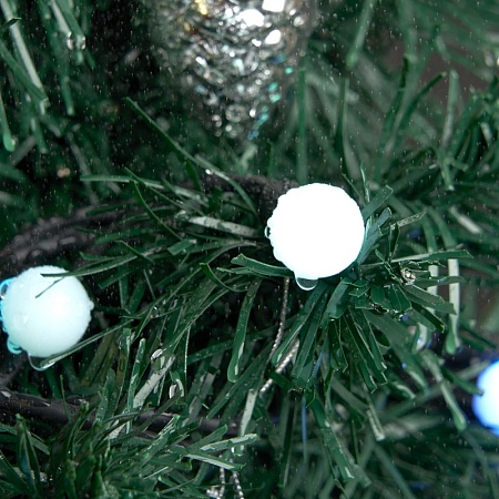 Светодиодная гирлянда Feron CL32 линейная 20 м +3м 230V мультиколор, c питанием от сети, черный шнур - фото