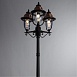 Парковый светильник ARTE LAMP A1486PA-3BK - фото