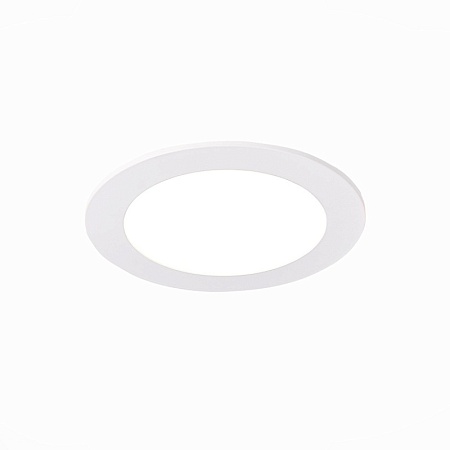 Св-к встр. Белый LED 1*9W 3000K 585Lm Ra80 110° IP20 D145xH8 90-265V ST209.538.09 - фото