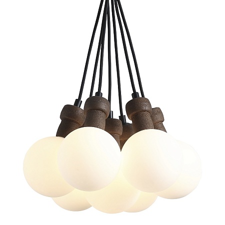 Светильник подвесной ST-Luce Черный/Белый G9 7*5W 4000K SL6226.403.07 - фото