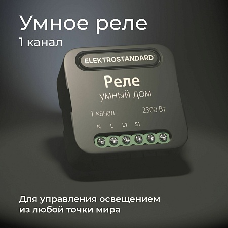 Умное одноканальное реле 76006/00 Elektrostandard - фото