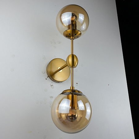 Бра Modo Sconce 2 Globes Gold Imperiumloft 84999-22 - фото