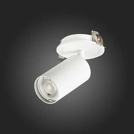 Св-к встр. Белый GU10 1*50W L100xW54xH170 220V Без ламп ST303.508.01 - фото