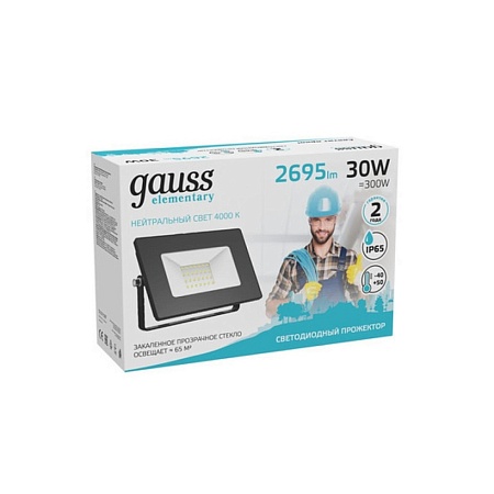 Прожектор GAUSS 613100230_GAUSS - фото