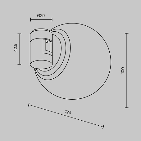 Трековый светильник Technical TR229-1-5W4K-PT - фото
