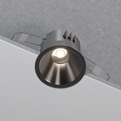 Светильник встраиваемый светодиодный Forte 15W 4000K титан 25071/LED Elektrostandard