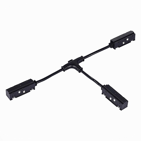 Ввод питания T-образный для магнитного шинопровода ST-Luce Черный ST006.459.00 - фото