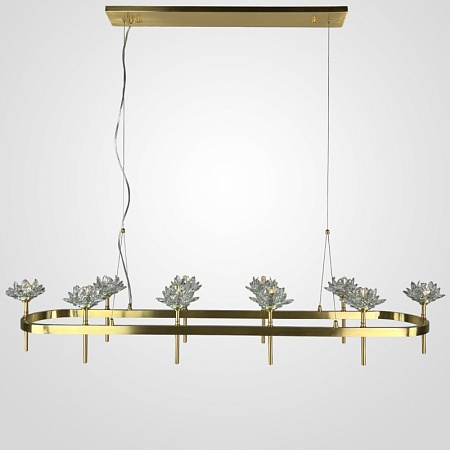 Подвесная Люстра Lotos Long 10 Imperiumloft 177885-26 - фото