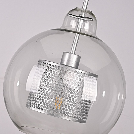Подвесной Светильник Catch F Pear Silver D30 Imperiumloft 186714-26 - фото