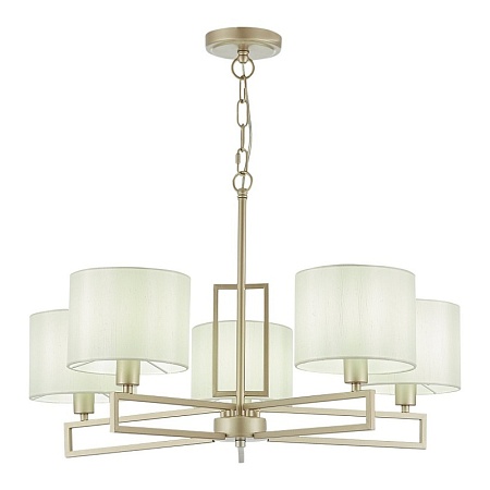 Светильник подвесной Матовое золото/Белый E14 5*40W SLE105803-05 - фото