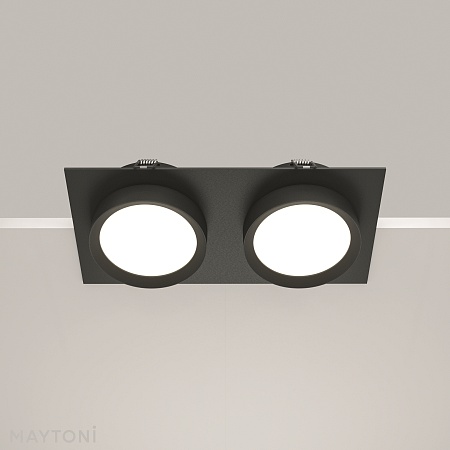 Встраиваемый светильник Technical Hoop DL086-02-GX53-SQ-B - фото