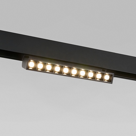 Slim Magnetic HL02 Трековый светильник 12W 4200K черный 85010/01 85010/01 Elektrostandard - фото