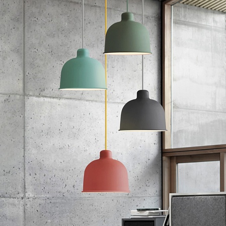 Люстра Grain Pendant Lamp Gray Imperiumloft 178318-26 - фото
