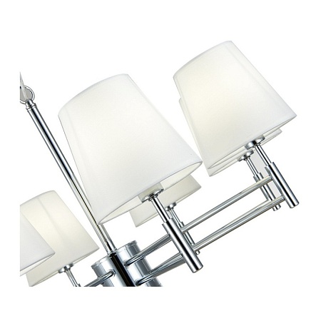 Светильник подвесной Хром/Белый E14 8*40W SLE105403-08 - фото