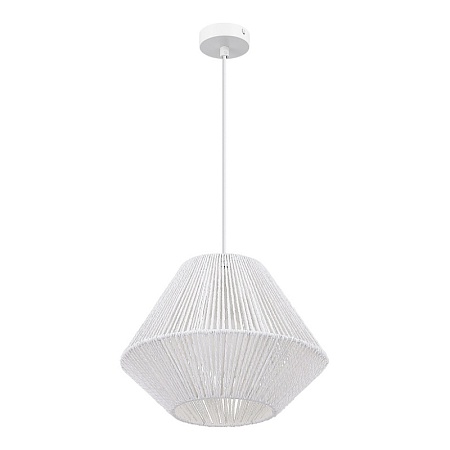 Светильник подвесной белый/белый E27 1*40W SLE6025-503-01 - фото