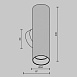 Настенный светильник (бра) Technical C080WL-02-GU10-MG - фото