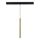 Магнитный трековый светильник Золотистый LED 1*8W 4000K 450Lm Ra90 24° IP20 D30xH500 48 ST683.346.08