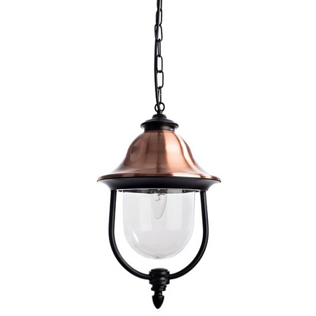 Уличный подвесной светильник Arte Lamp BARCELONA A1485SO-1BK - фото
